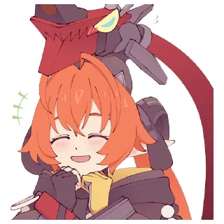 Telegram sticker 😄 Orphie Magnusson & Magus @stickersMH