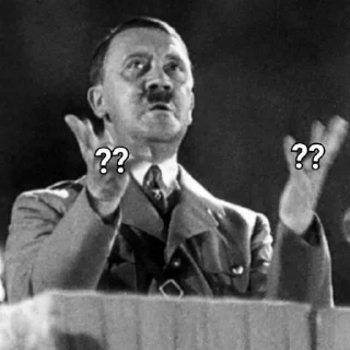 Video sticker 🤨 Noice Hitler by @fStikBot