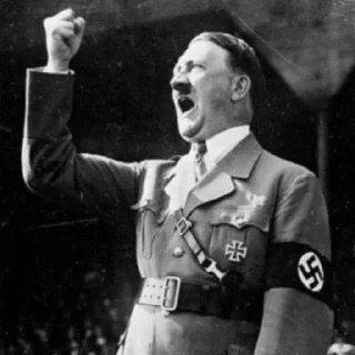 Telegram sticker 🤬 Noice Hitler by @fStikBot