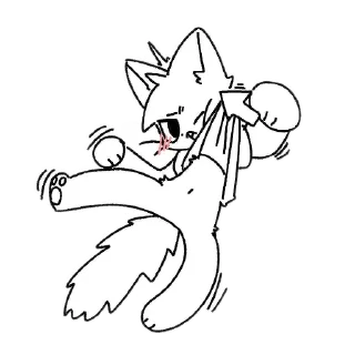 Video sticker ✋ Я котёнок :3 @y3r1xxx