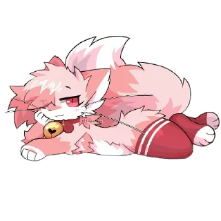 Telegram sticker 👄 Я котёнок :3 @y3r1xxx
