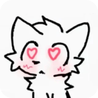 Sticker 👂 Я котёнок :3 @y3r1xxx