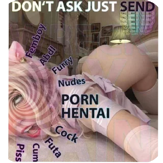 Video sticker 🖼 Make me cum