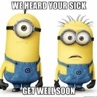 Sticker 😕 миниёны