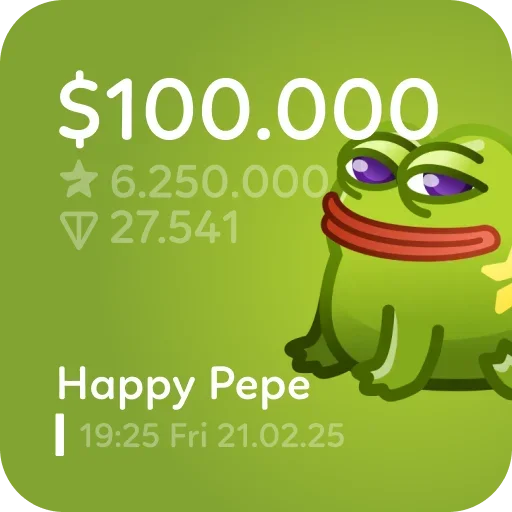Telegram stiker 🐸 Happy Pepe