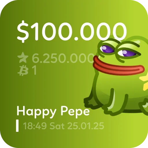 Telegram stiker 🐸 Happy Pepe