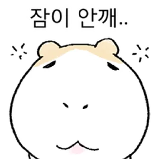 Telegram sticker ⭐ 왕대굴기니 @moe_sticker_bot