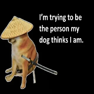 Telegram sticker 🗿 Cheems & Chill