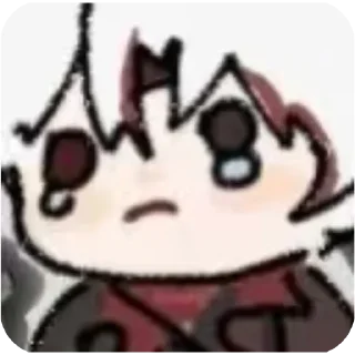 Telegram sticker 😭 Спизжено с 小红书/Просторов