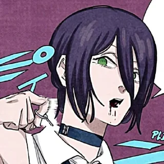 Telegram sticker 😲 Reze @anime_sticks