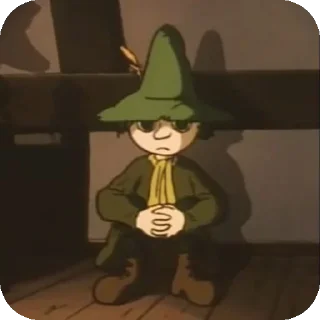 Telegram sticker 🎩 snufkin ::حزمة عليّ/١٤٢٥هِــ