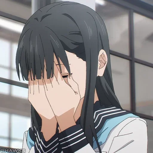 Telegram sticker 💠 hehe❄~ : @SAtoruyoKI