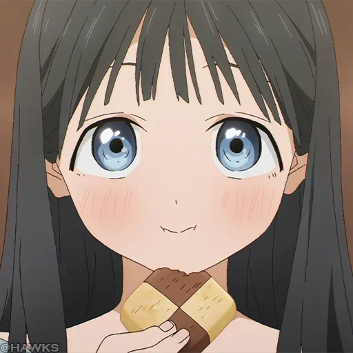 Telegram sticker 💠 hehe❄~ : @SAtoruyoKI