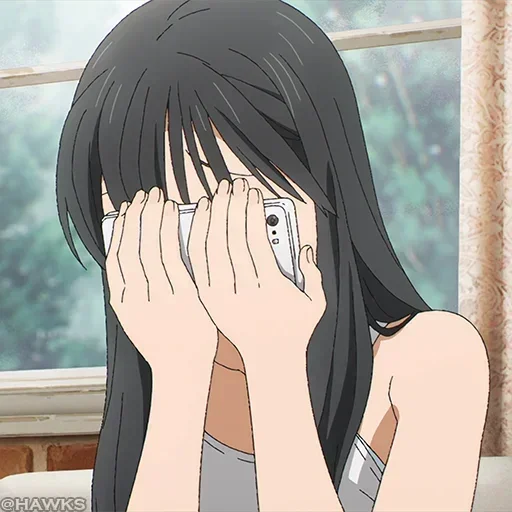 Telegram sticker 🎐 hehe❄~ : @SAtoruyoKI