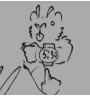 Telegram sticker 🥸 Торчок мохнатый :: @fStikBot