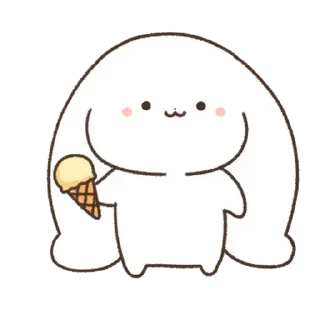 Телеграм стикер 💬 Illusion Rabbit Ver. 20 By @KakaoEmoticon