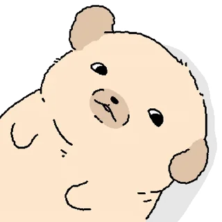 Video sticker ⭐ 눌어붙은 누덩이 5 @manbull_sticker_bot