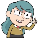 Telegram sticker ☝ Hilda