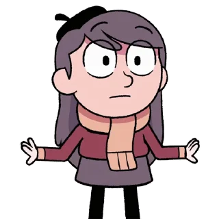 Telegram sticker 😐 Hilda