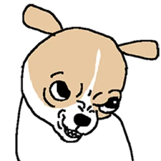 Sticker 😀 치왈왈 3