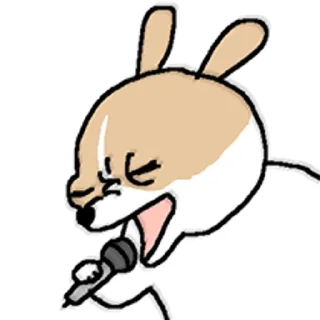 Telegram sticker 😀 치왈왈 3
