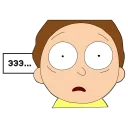 Video sticker 😨 Рик и Морти