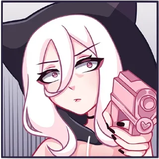 Telegram stiker 🤍 КатШи - @stikersR34