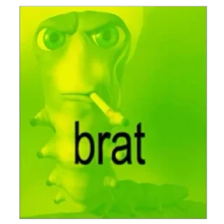 Sticker ☠️ bratgirl by smileslim