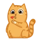 Telegram stiker 😘 Persik Animated @TgSticker