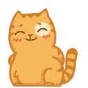 Telegram stiker 🥺 Persik Animated @TgSticker