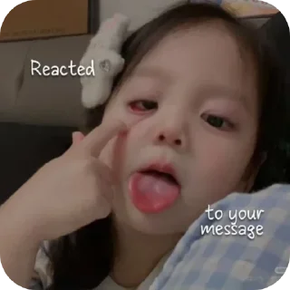 Telegram sticker 😏 ✗𖤍 𝑅𝑒𝑎𝑐𝑡𝑒𝑑 𝑡𝑜...🌝 :: @bitch_uh :: @fStikBot