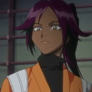 Telegram stiker 😕 Shihoin Yoruichi