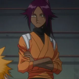 Telegram stiker 😕 Shihoin Yoruichi