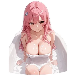 Telegram sticker 🛁 Sakura @xx_nasty