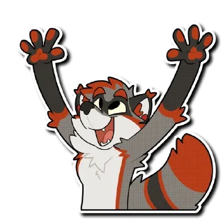 Sticker 🙌 VibesRaccoon