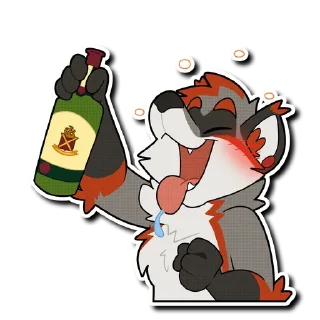 Telegram stiker 🥴 VibesRaccoon
