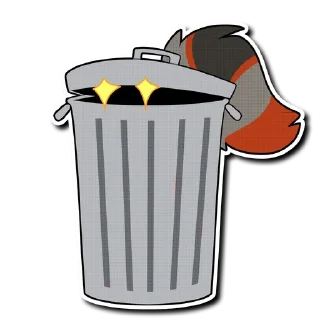 Telegram stiker 🗑 VibesRaccoon