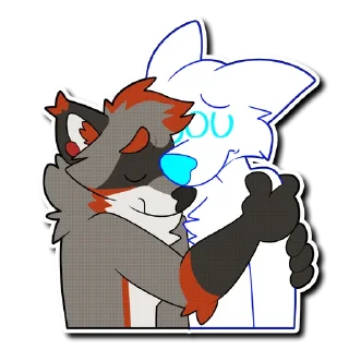 Telegram stiker 🤗 VibesRaccoon