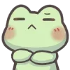 Video sticker 😑 Mint the Frog @uwu...