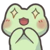 Sticker 🤩 Mint the Frog @uwuBerry