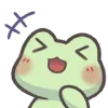 Sticker 😆 Mint the Frog @uwuBerry