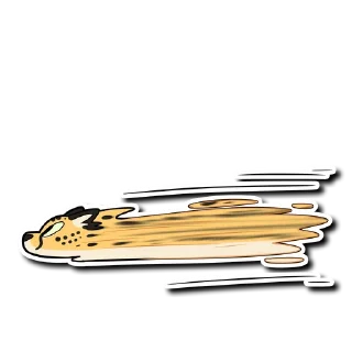Sticker 💨 Cheetah