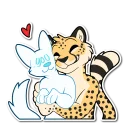 Video sticker 🤗 Cheetah
