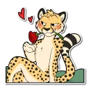 Telegram stiker 😘 Cheetah
