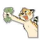 Sticker 💵 Cheetah