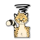 Video sticker 😐 Cheetah