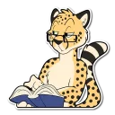 Video sticker 😒 Cheetah