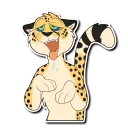 Video sticker 🤤 Cheetah