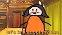 Telegram sticker 🙂 Ace Attorney ITA