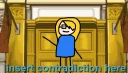 Telegram sticker 📥 Ace Attorney ITA